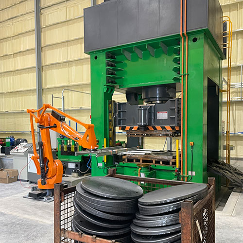 1000噸海洋浮標配件沖壓生產(chǎn)線