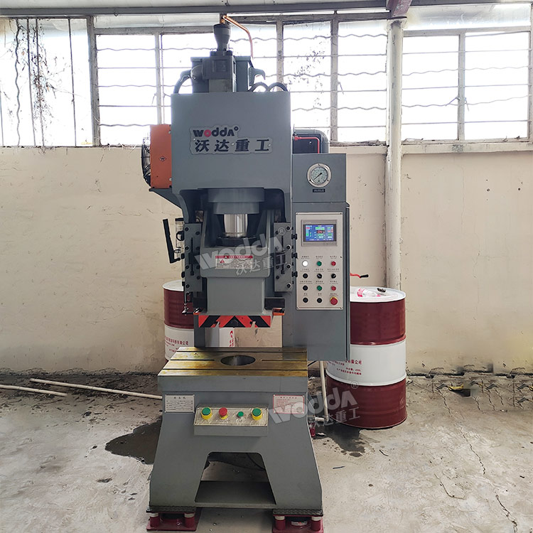 20噸伺服液壓沖床現場